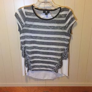 Black and White Shirt